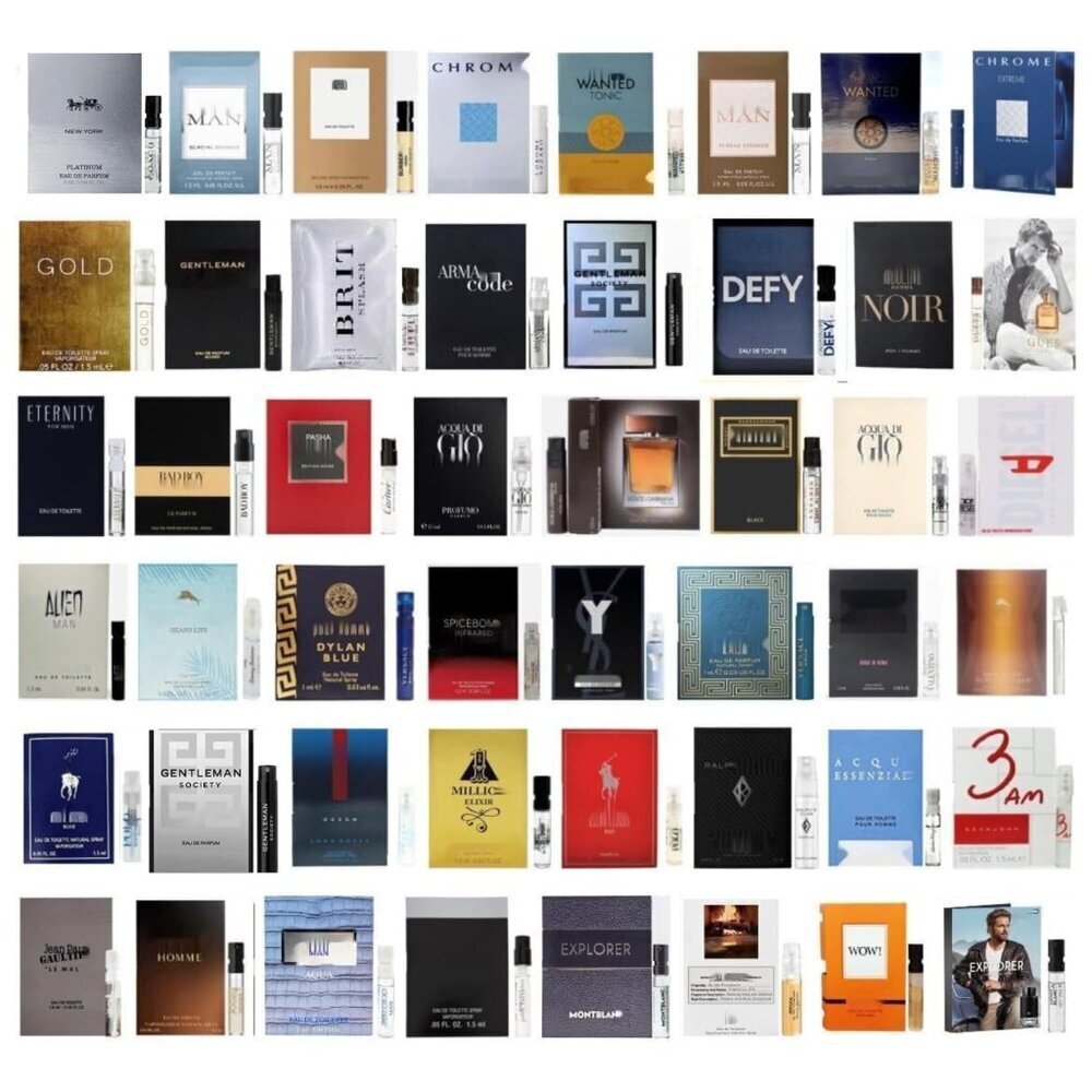 Designer Samples Vials For Men